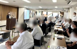 富山県アルミ産業協会様公演の様子